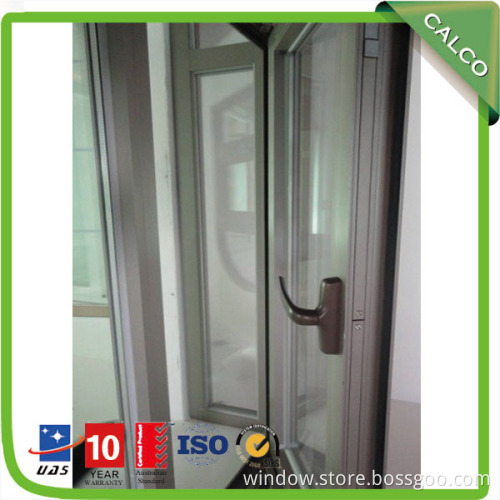 Aluminum glass glazed window and door system